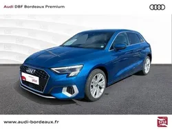 Bleu atoll métallisé Utilisé 2022 Audi A3 Design | 28 990 € (Prix juste)