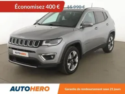Gris Utilisé 2017 Jeep Compass Limited SUV | 15 590 €