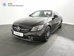 Noir Utilisé 2021 Mercedes C220 AMG line Cabriolet | 36 490 € (Super prix)