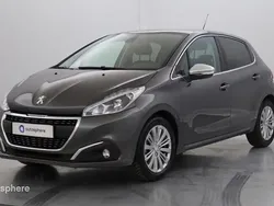 Gris Utilisé 2019 Peugeot 208 Allure Citadine | 9 499 € (Bon prix)