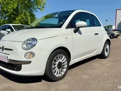 Blanc Utilisé 2013 Fiat 500 Lounge Citadine | 8 990 € (Bon prix)
