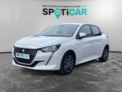 Blanc Utilisé 2021 Peugeot 208 S Citadine | 12 900 € (Prix juste)