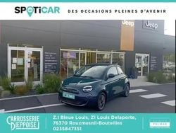 Vert Utilisé 2022 Fiat 500e Berline | 17 900 € (Prix juste)