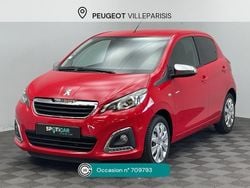Rouge Utilisé 2018 Peugeot 108 Style Citadine | 9 490 € (Prix juste)
