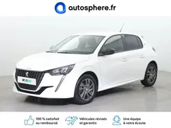 Blanc banquise (o) Utilisé 2022 Peugeot 208 Style Citadine | 11 999 € (Bon prix)
