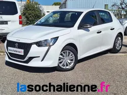Blanc Utilisé 2020 Peugeot 208 S Citadine | 13 890 € (Prix juste)