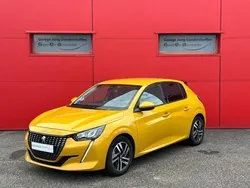 Jaune Utilisé 2021 Peugeot 208 Allure Citadine | 13 190 € (Bon prix)