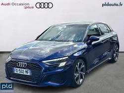 Bleu Utilisé 2021 Audi A3 S-Line | 26 990 € (Prix juste)