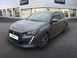Gris Utilisé 2021 Peugeot 208 Allure Citadine | 14 970 € (Prix juste)