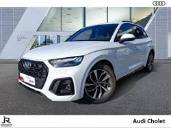 Blanc Utilisé 2021 Audi Q5 S-Line SUV | 34 990 € (Prix juste)