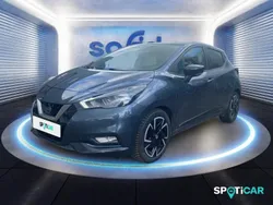 Bleu Utilisé 2021 Nissan Micra Citadine | 11 990 € (Prix juste)