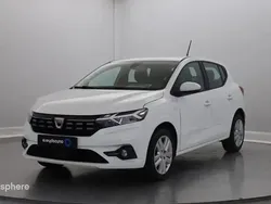 Blanc Utilisé 2021 Dacia Sandero Comfort Citadine | 12 499 € (Prix juste)