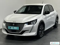 Blanc Utilisé 2020 Peugeot e-208 GT-line Citadine | 14 190 €