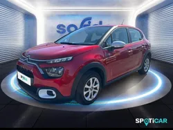 Rouge Utilisé 2021 Citroën C3 PureTech Citadine | 10 190 € (Prix juste)