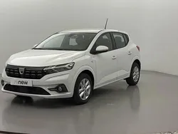 Blanc Utilisé 2022 Dacia Sandero Comfort Citadine | 12 850 € (Prix juste)