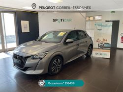 Gris Utilisé 2020 Peugeot 208 Allure Citadine | 12 980 € (Prix juste)