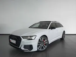 Blanc glacier métallisé Utilisé 2024 Audi A6 Competition Break | 63 990 €