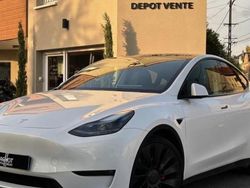 Blanc Utilisé 2022 Tesla Model Y Performance SUV | 34 990 € (Prix juste)