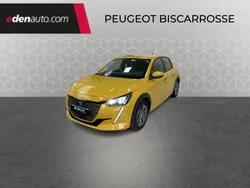 Jaune Utilisé 2021 Peugeot e-208 Allure Citadine | 14 590 € (Prix juste)