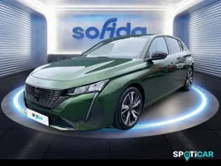 Vert Utilisé 2021 Peugeot 308 Allure Berline | 15 990 € (Prix juste)