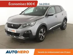 Gris Utilisé 2017 Peugeot 3008 Allure SUV | 15 090 € (Prix juste)