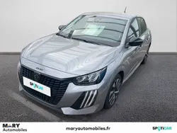 Gris Utilisé 2024 Peugeot 208 Active Citadine | 14 895 € (Prix juste)