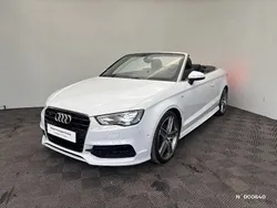 Blanc Utilisé 2015 Audi A3 S-Line Cabriolet | 18 990 € (Prix juste)
