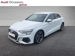 Blanc glacier métallisé Utilisé 2024 Audi A3 Sportback e-tron S-Line Berline | 37 890 € (Prix assez cher)