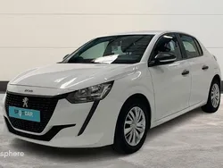 Blanc Utilisé 2021 Peugeot 208 S Citadine | 10 499 € (Prix juste)