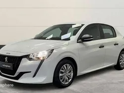 Blanc Utilisé 2021 Peugeot 208 S Citadine | 10 899 € (Prix juste)