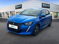 Bleu Utilisé 2021 Peugeot 208 Allure Citadine | 14 490 € (Prix juste)