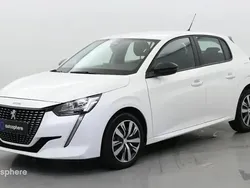 Blanc banquise (o) Utilisé 2023 Peugeot 208 Active Citadine | 13 999 € (Prix juste)