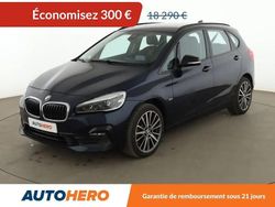 Bleu Occasion 2018 BMW 220 Active Tourer Sport Line Monospace | 17 990 €