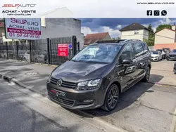 Noir Utilisé 2016 VW Sharan Allstar Monospace | 15 900 €