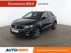 Noir Utilisé 2021 VW T-Roc R-line SUV | 22 190 € (Prix juste)