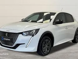Blanc Utilisé 2022 Peugeot e-208 Style Citadine | 16 299 € (Prix juste)