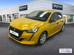Jaune Utilisé 2021 Peugeot 208 S Citadine | 10 290 € (Bon prix)