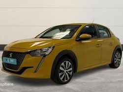 Jaune Utilisé 2021 Peugeot e-208 Active Citadine | 12 499 € (Bon prix)
