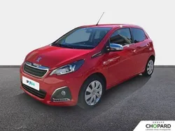 Rouge Utilisé 2021 Peugeot 108 Style Citadine | 10 989 € (Prix juste)