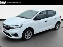 Blanc Utilisé 2024 Dacia Sandero Essentiel Citadine | 12 500 € (Prix juste)