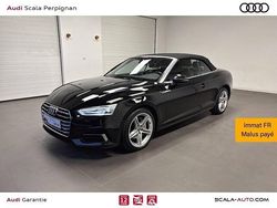 Noir brillant Utilisé 2018 Audi A5 Cabriolet S-Line Cabriolet | 29 340 € (Super prix)