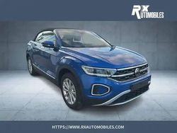 Bleu ravenna / capote noire Utilisé 2025 VW T-Roc Cabriolet Cabriolet | 40 900 €