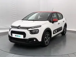 Blanc Utilisé 2022 Citroën C3 PureTech Citadine | 11 590 € (Prix juste)