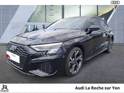 Noir mythe métallisé Utilisé 2022 Audi A3 S-Line | 30 490 € (Prix assez cher)