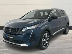 Bleu Utilisé 2022 Peugeot 5008 GT Monospace | 32 799 € (Prix assez cher)