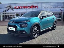 Spring blue (métallisé) Utilisé 2022 Citroën C3 PureTech Citadine | 11 490 € (Prix juste)