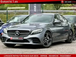 Gris Utilisé 2019 Mercedes C180 AMG line Berline | 24 990 € (Prix juste)