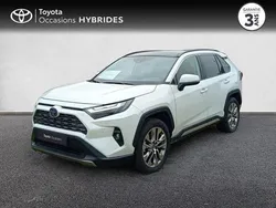Blanc Utilisé 2024 Toyota RAV4 Hybrid Lounge SUV | 44 490 € (Prix assez cher)