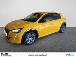 Jaune Utilisé 2022 Peugeot e-208 Style Citadine | 16 990 € (Prix juste)