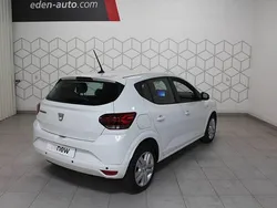Blanc Utilisé 2021 Dacia Sandero Comfort Citadine | 12 990 € (Prix juste)